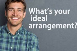 Sugar daddy ask what's your ideal arrangement? How do you respond?