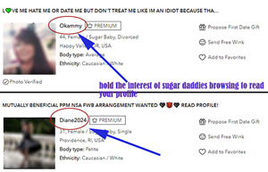 Sugar baby username ideas